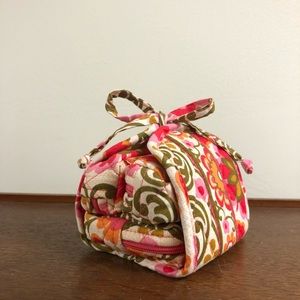 Vera Bradley All Wrapped Up Jewelry Organizer Folk